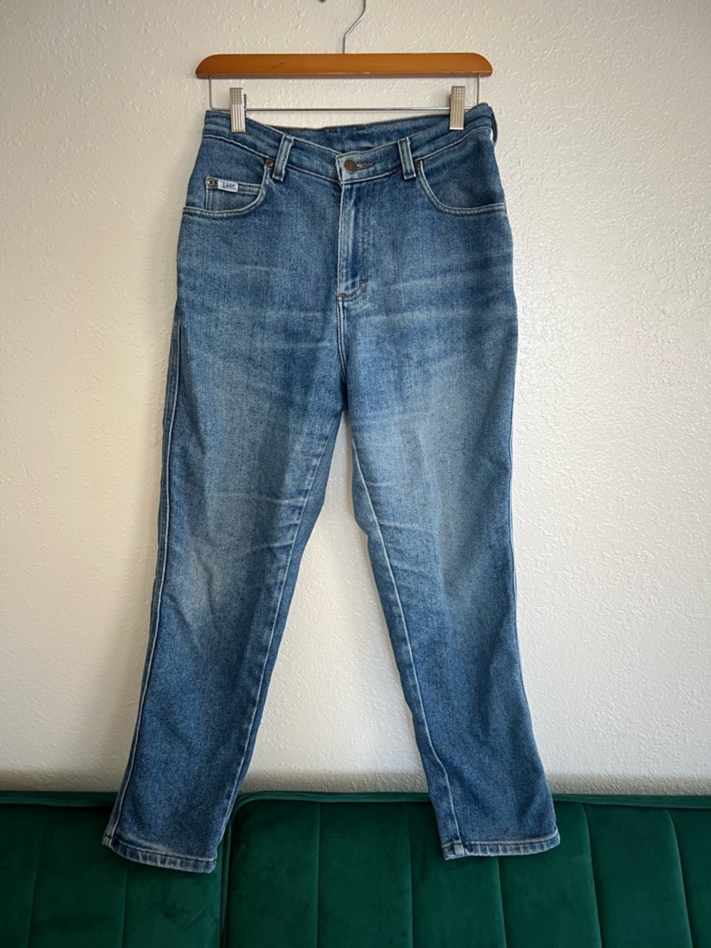 Genuine Vintage Classic Straight Fit Lee Women’s Blue Jeans